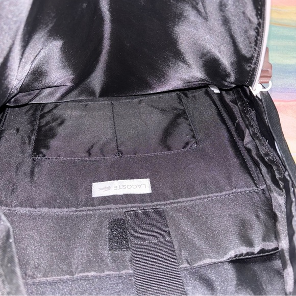 Lacoste Black Backpack - Picture 7 of 9